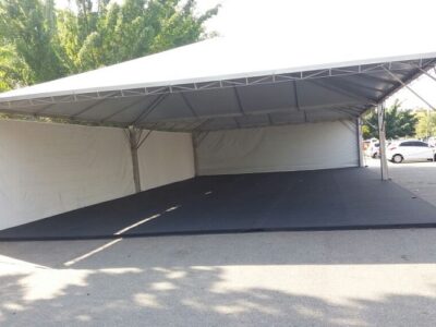 Tenda Estruturada 10x20 m c/ piso