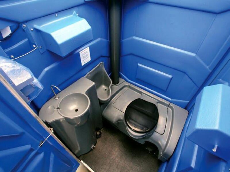 Banheiro Químico VIP c/ Pia