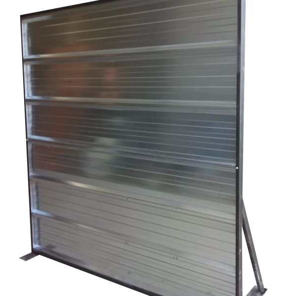 Tapume Metálico Galvanizado 2,0x1,2 m – por placa