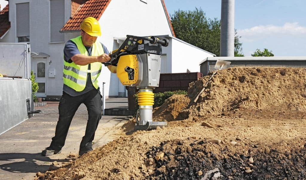Kit inicial de locação para obra: 6 itens que giram rápido 2 compactador